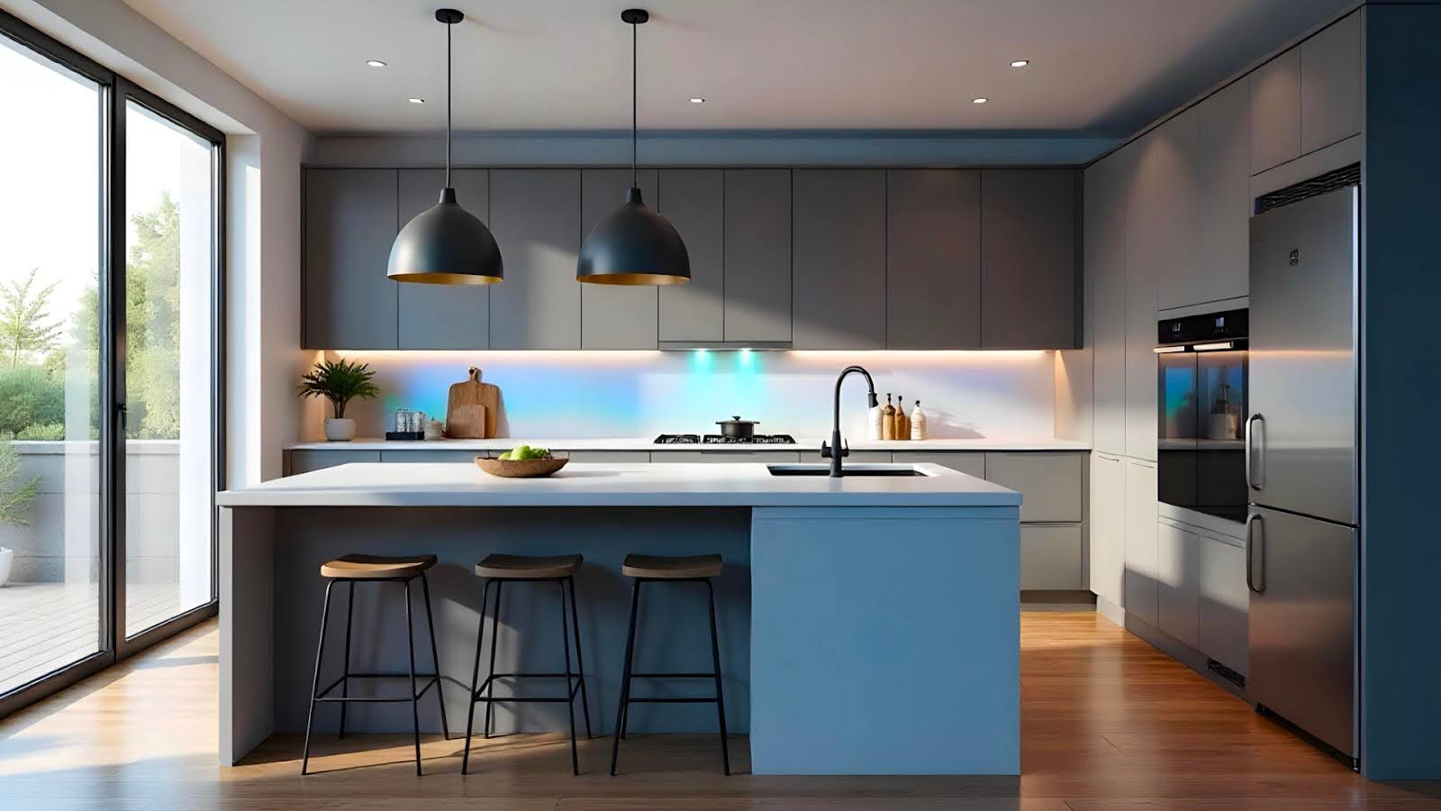 12. Grey Kitchen Colour Combination Colour Design