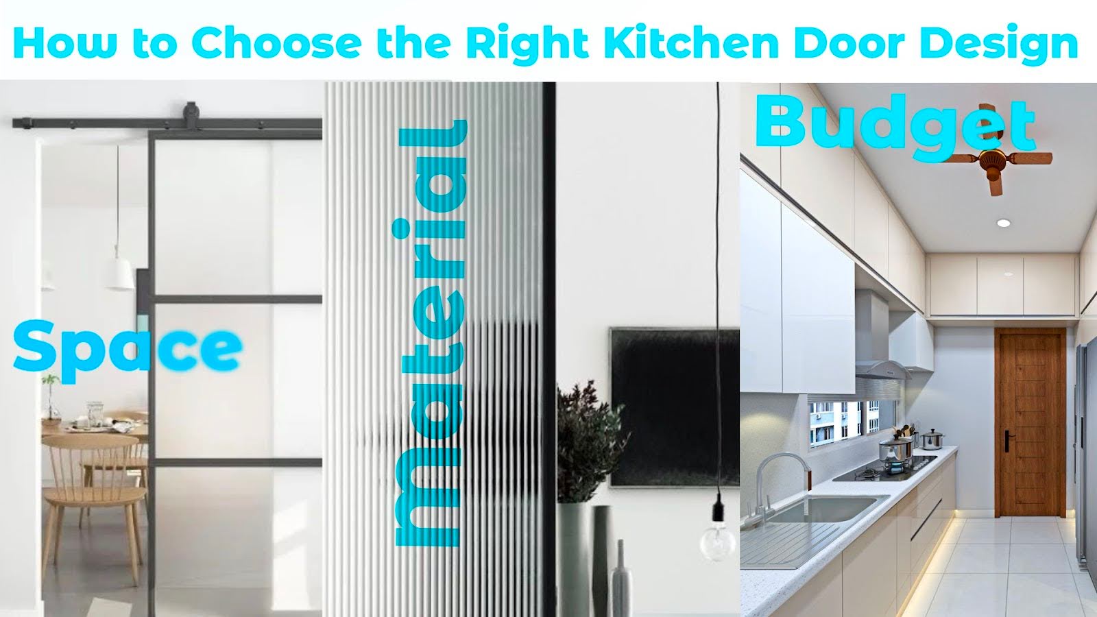 How to Choose the Right Kitchen Door Design