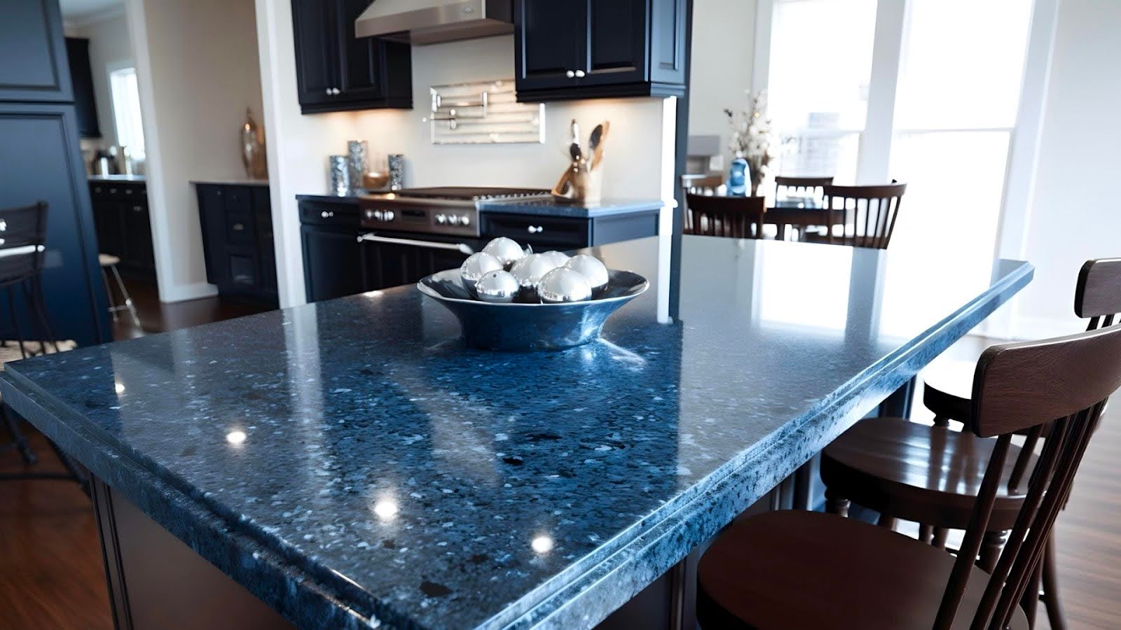 9. Blue Pearl Granite