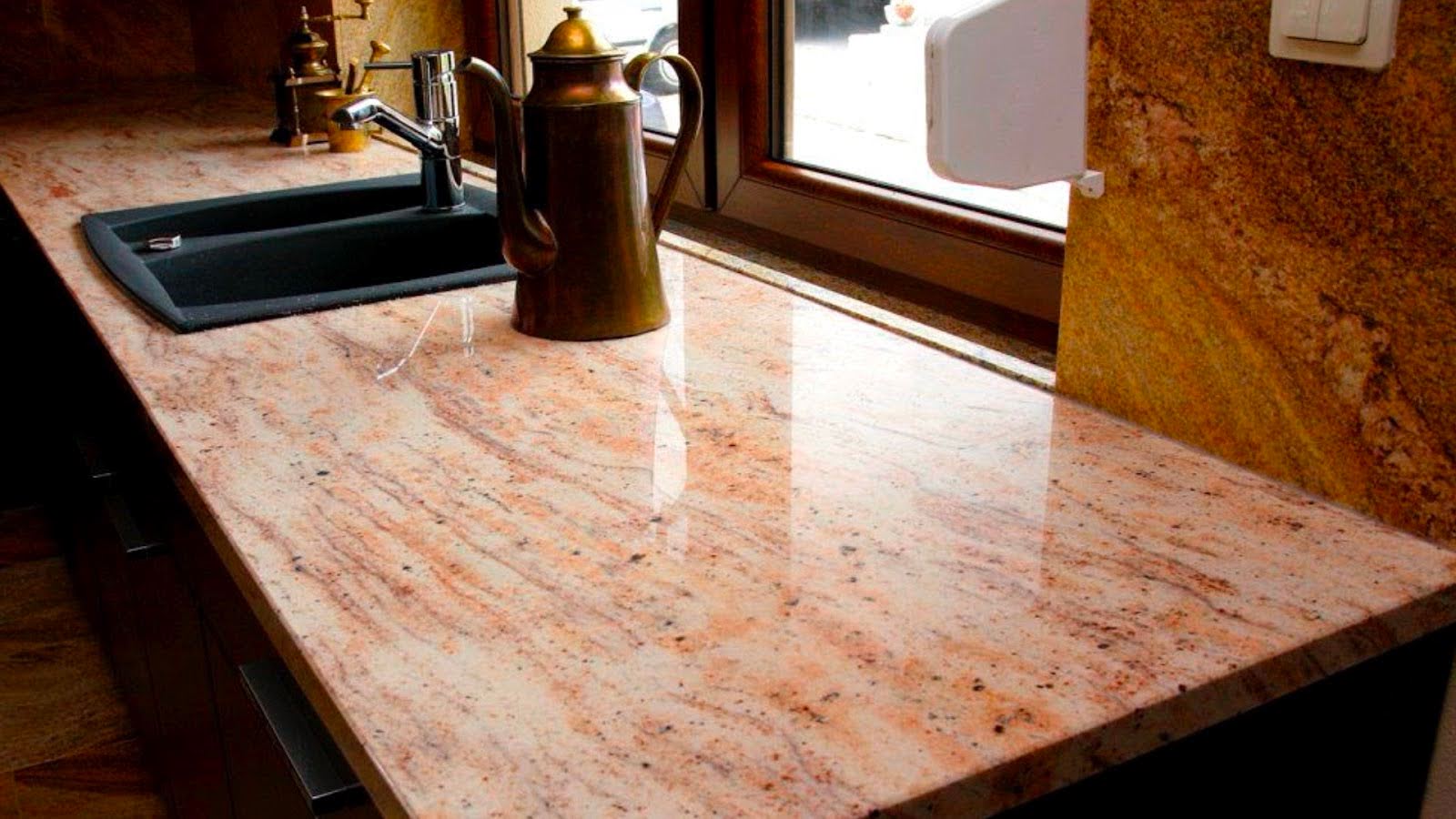 8. Ivory Brown Granite