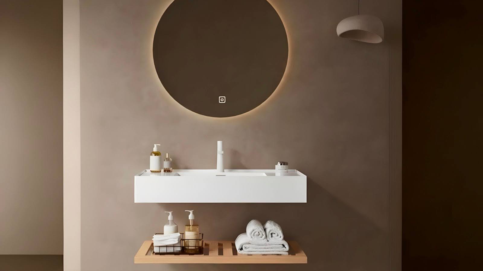 Floating Wall-Mounted Wash Basin