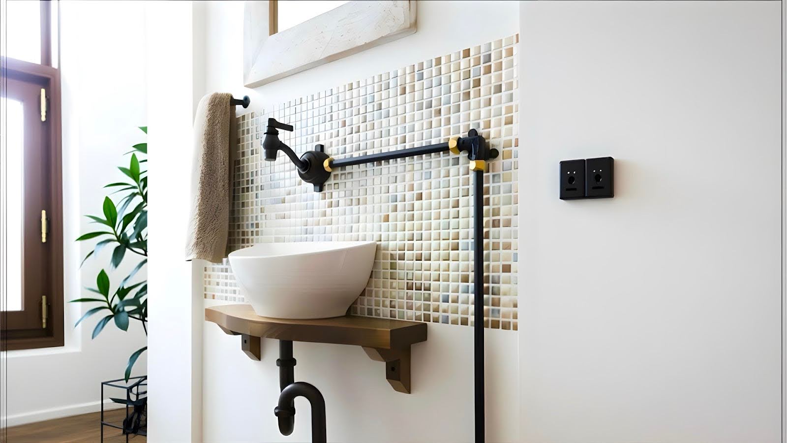 Industrial-Style Wash Basin