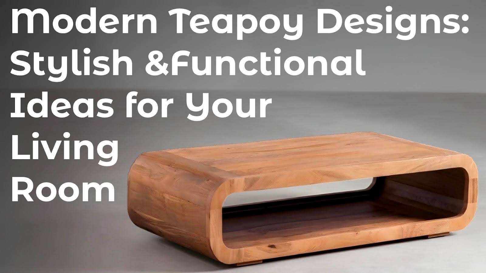  Modern Teapoy Designs: Stylish & Functional Ideas for Your Living Room


                      