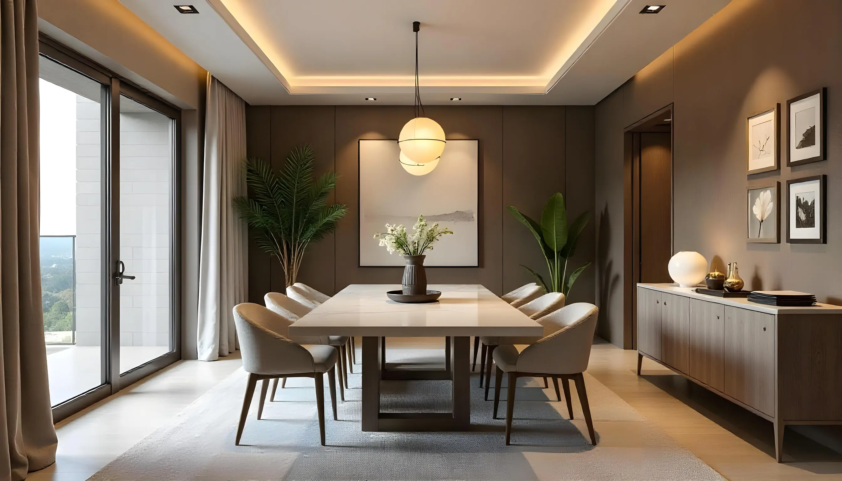 Luxe Dining Area