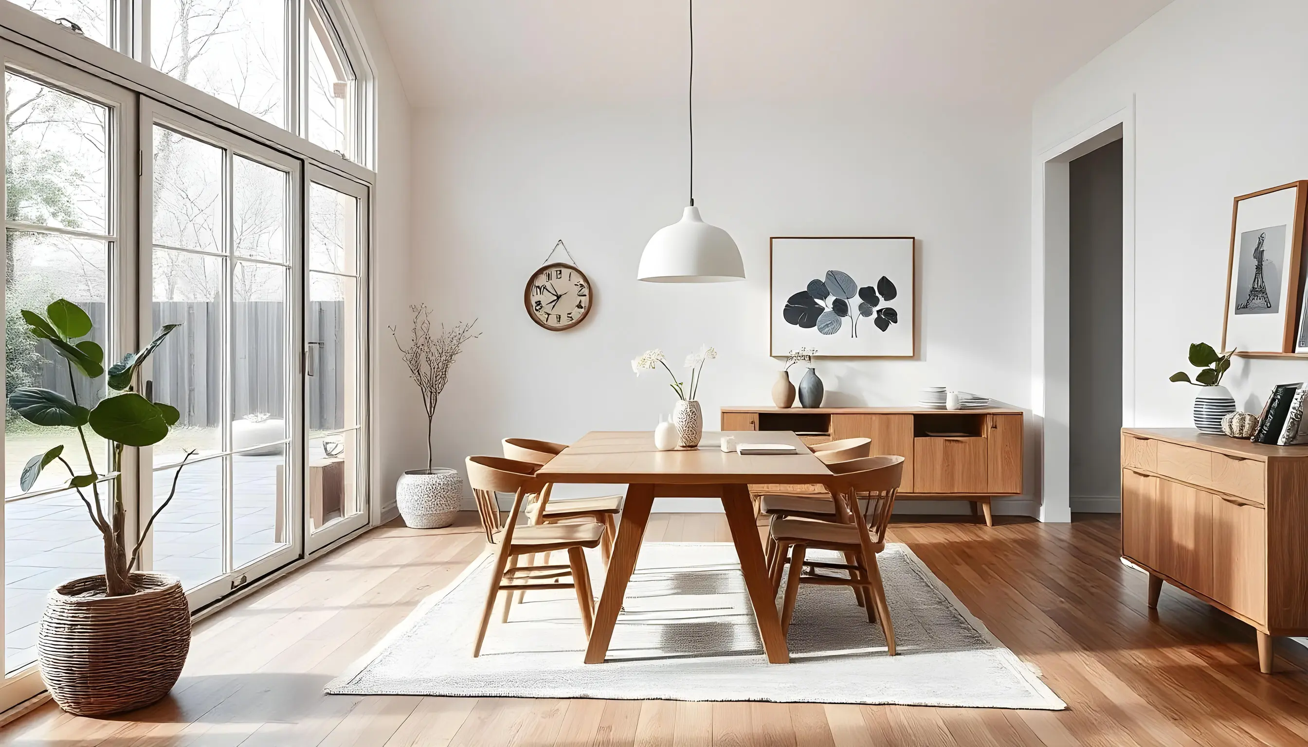 Scandinavian Dining Area