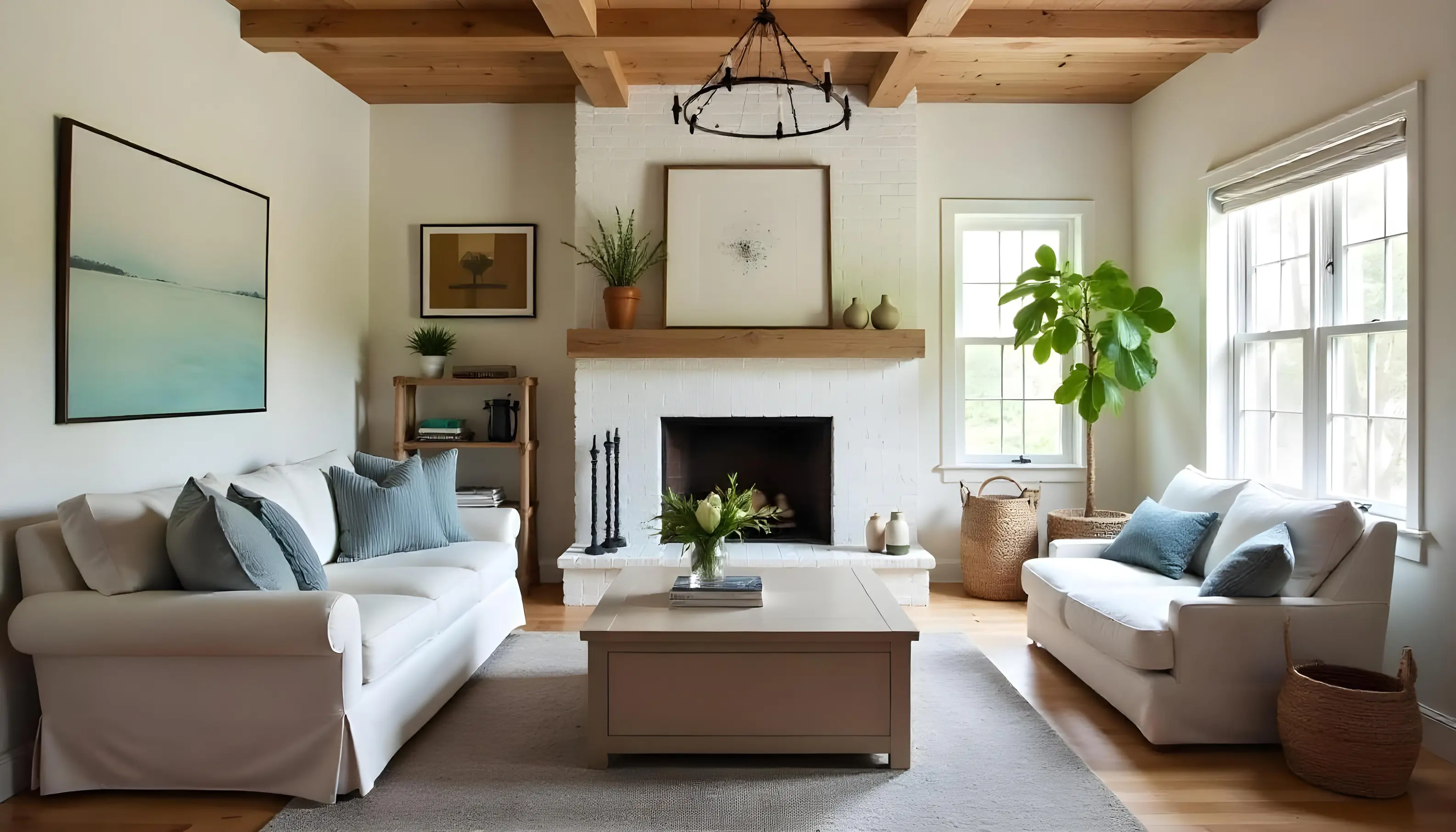 Rustic Farmhouse Living Room