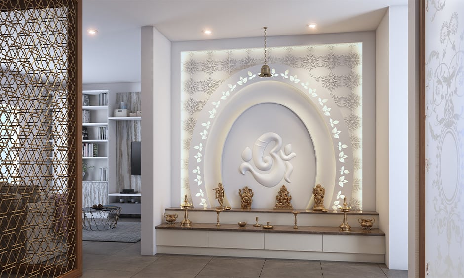 traditional-pooja-room-designs-with-beautiful-backdrop