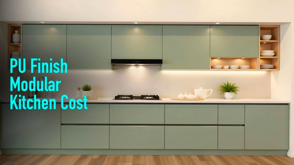 PU Finish Modular Kitchen Cost