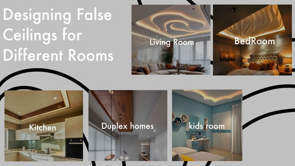 Designing False Ceilings for Different Rooms