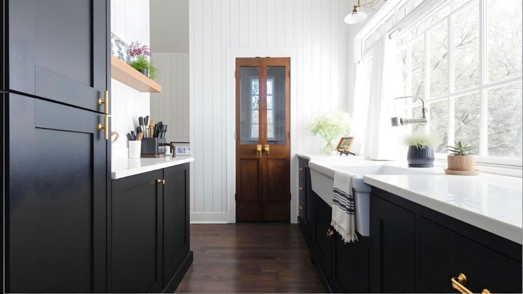 Narrow Space Kitchen Door Designs: Innovative Solutions