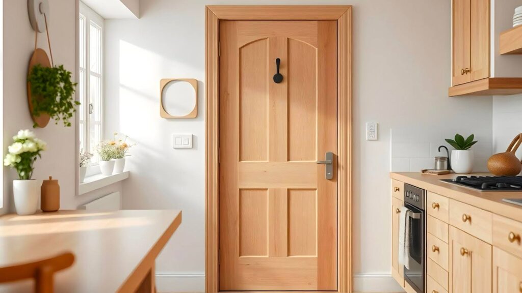 Wooden Kitchen Door Designs: Timeless and Versatile