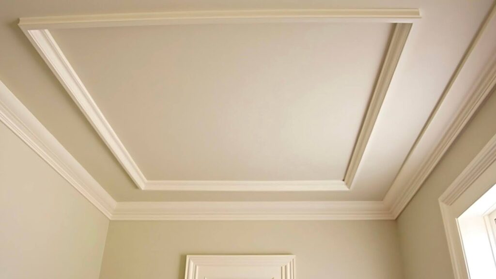 Simple Hall POP Design with Elegant Borders