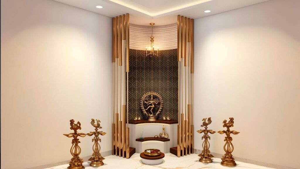 Pooja Room Design in Apartments