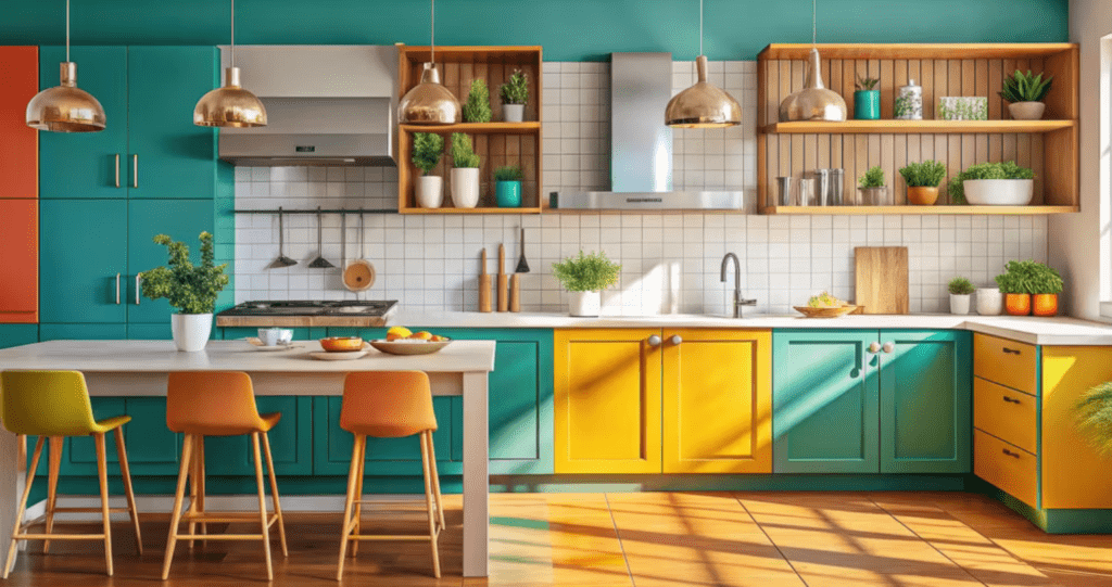Trending Kitchen Colours 2026 for Interior Design in Bangalore