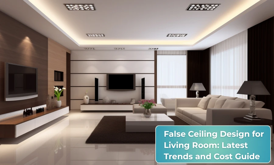 False Ceiling Design for Living Room