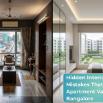 Hidden Interior Design Mistakes That Reduce Apartment Value in Bangalore