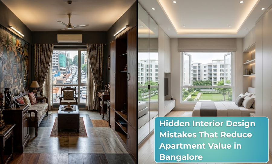 Hidden Interior Design Mistakes That Reduce Apartment Value in Bangalore