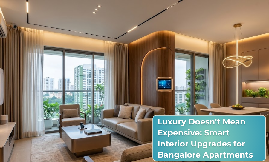 Luxury Doesn’t Mean Expensive: Smart Interior Upgrades for Bangalore Apartments